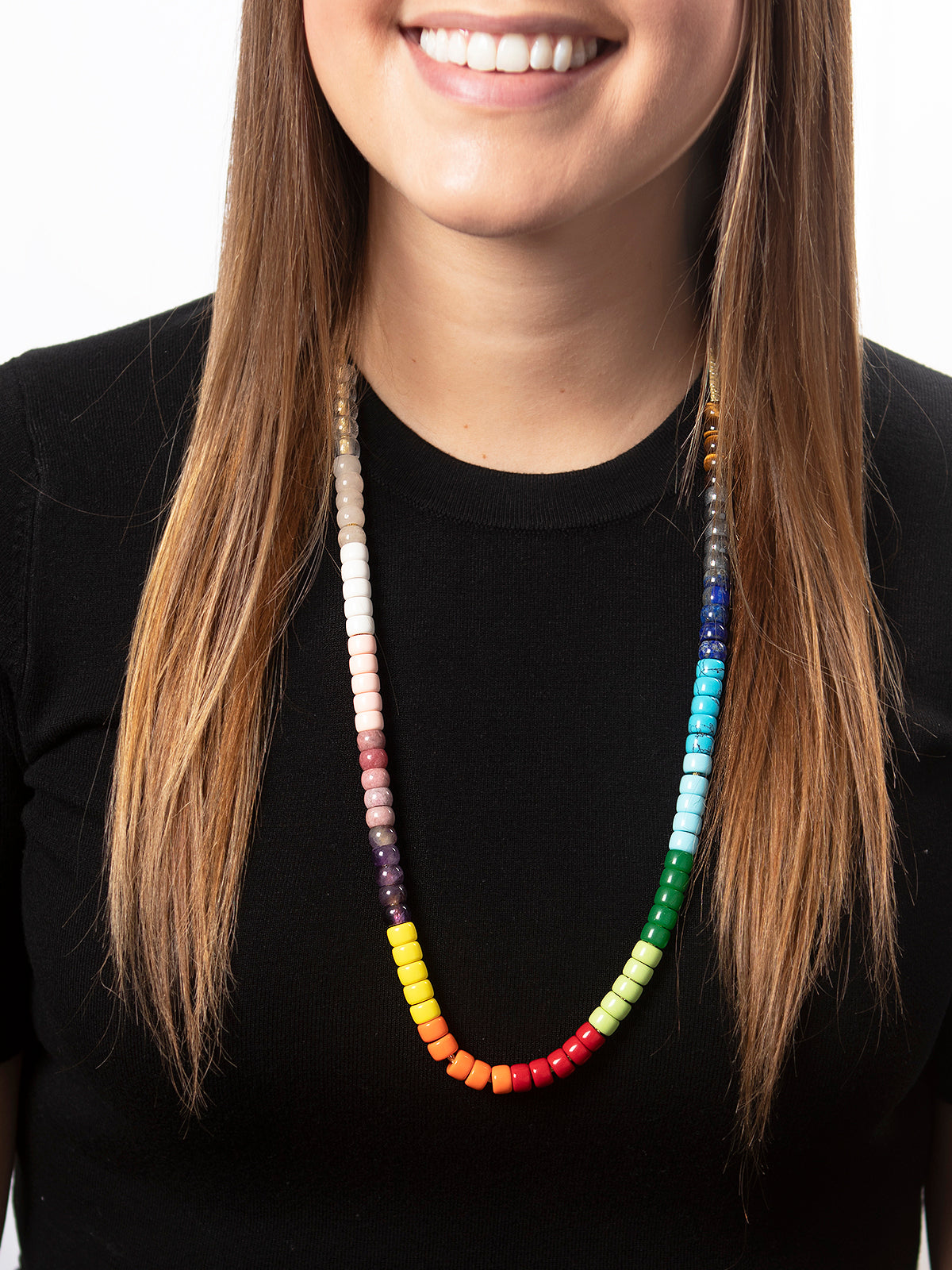 Forte Beads Rainbow Necklace and Bracelet Multikit | Carolina Bucci