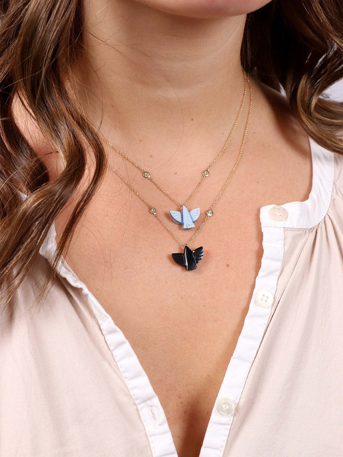 Jacquie aiche butterfly deals necklace