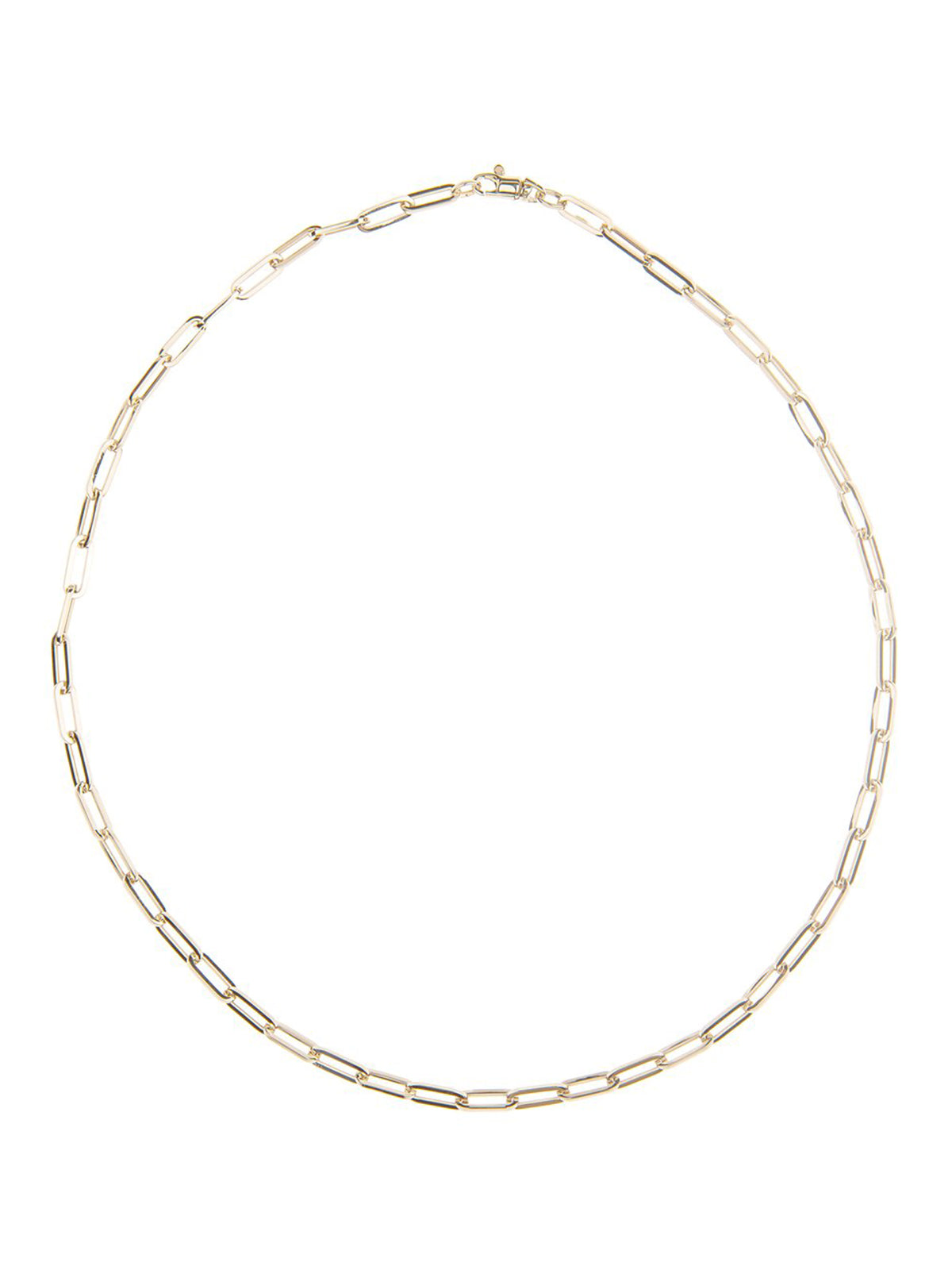 Paper Clip Chain Short Necklace - A New Day™ Gold : Target