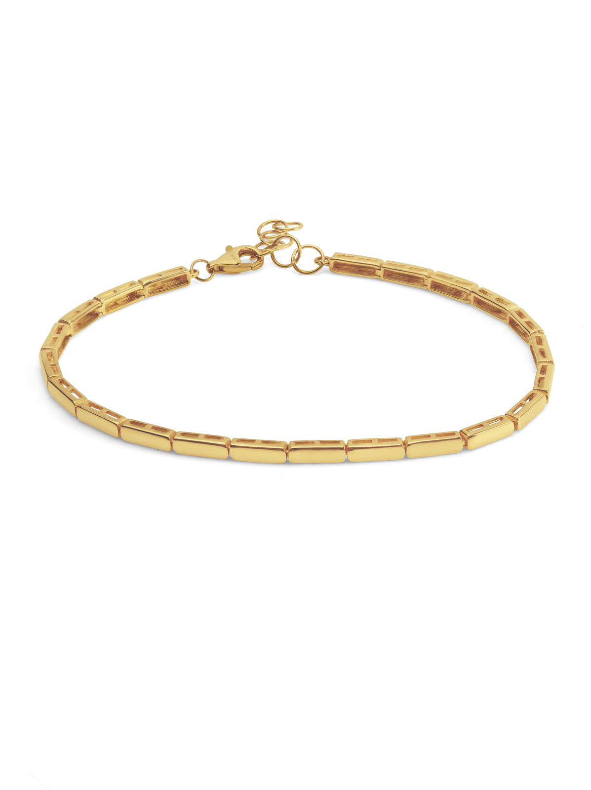 Julez Bryant 14k Gold Diamond Bar Bracelet