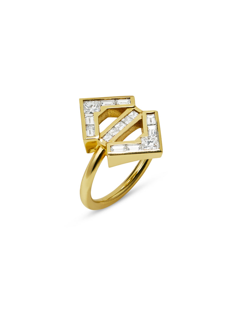 Glow Diamond Yellow Gold Ring II