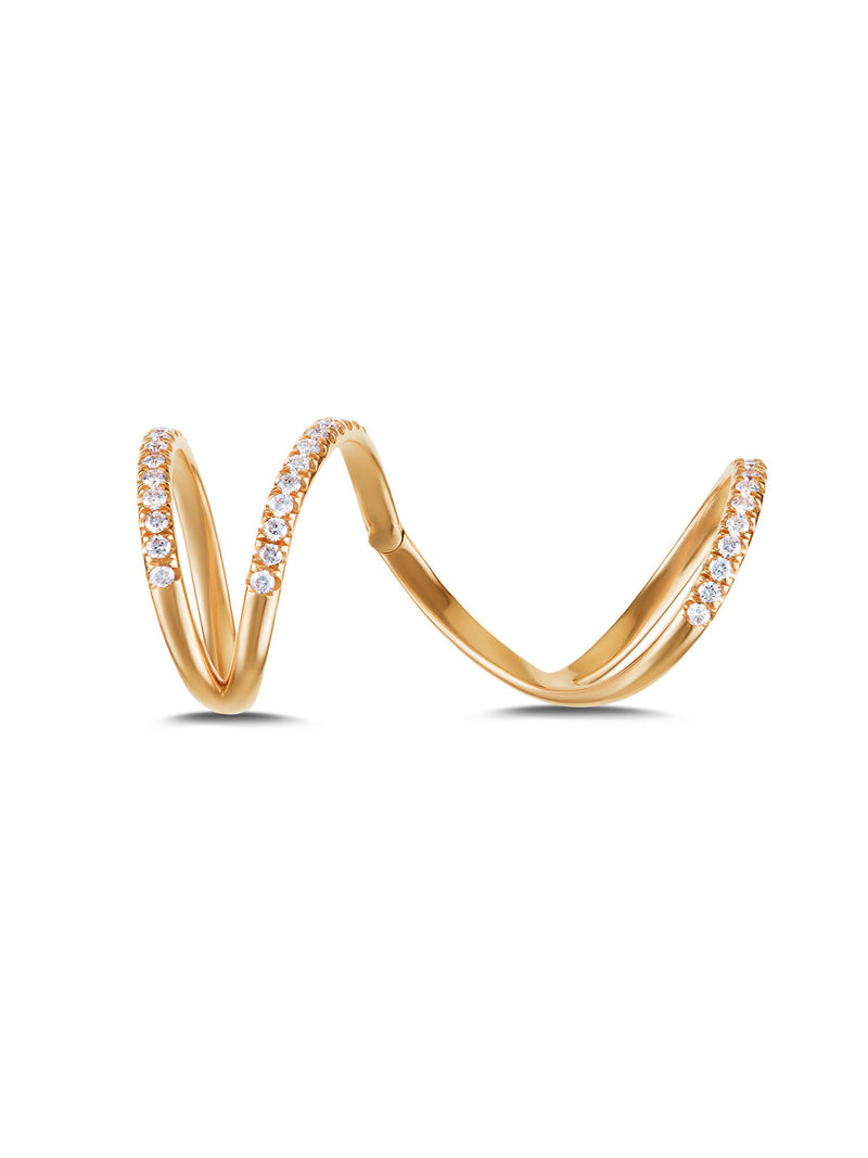 Arabesque Yellow Gold Ring