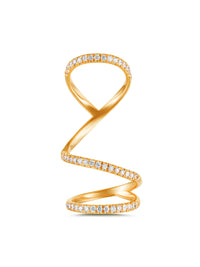 Arabesque Yellow Gold Ring