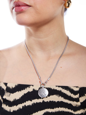 The Sterling Silver Endeavor Vault on Snake Chain