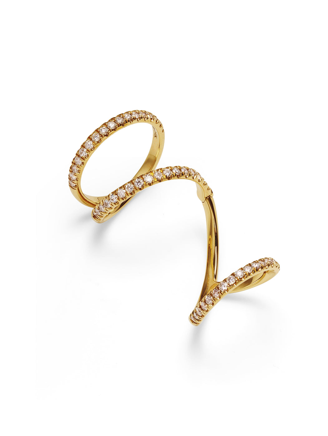 Arabesque Yellow Gold Ring