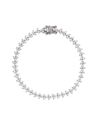 Mini Poppy Diamond White Gold Bracelet