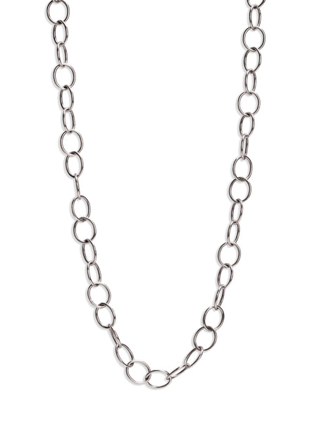 LUCYYOU N3594 Large Rhinestone Chain Link Necklace