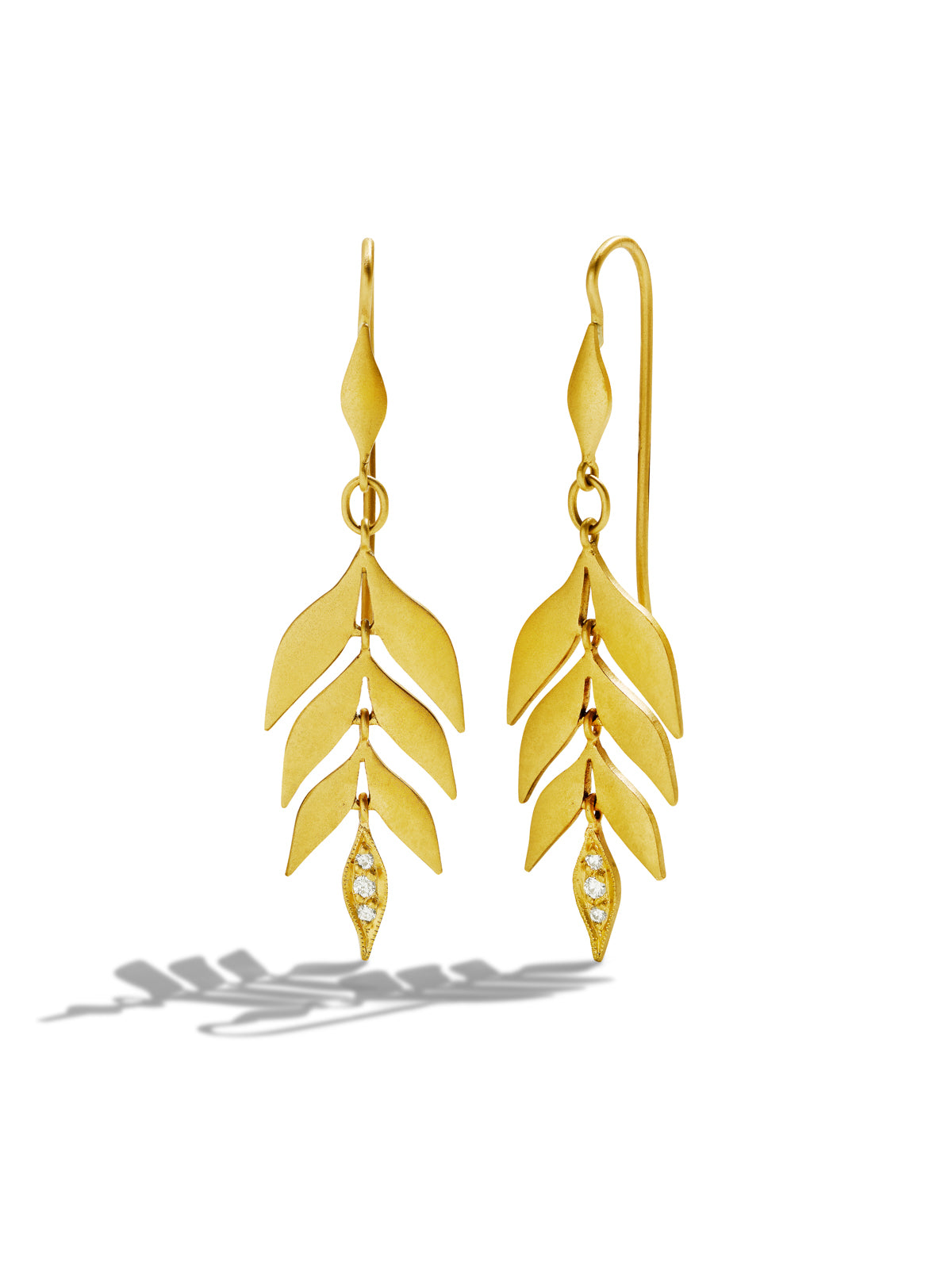 Bernice's Botanicals Gallardia Dangle Earrings on Gold Tone Earwires With outlet Lemon Yellow Crystals. G4