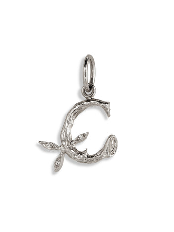 Platinum Branch Initial Charm