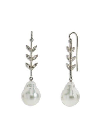 Buy real hot sale pearl earrings