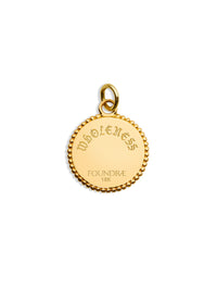 Baby Wholeness Yellow Gold Medallion Charm