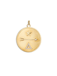 Medium Dream Yellow Gold Medallion