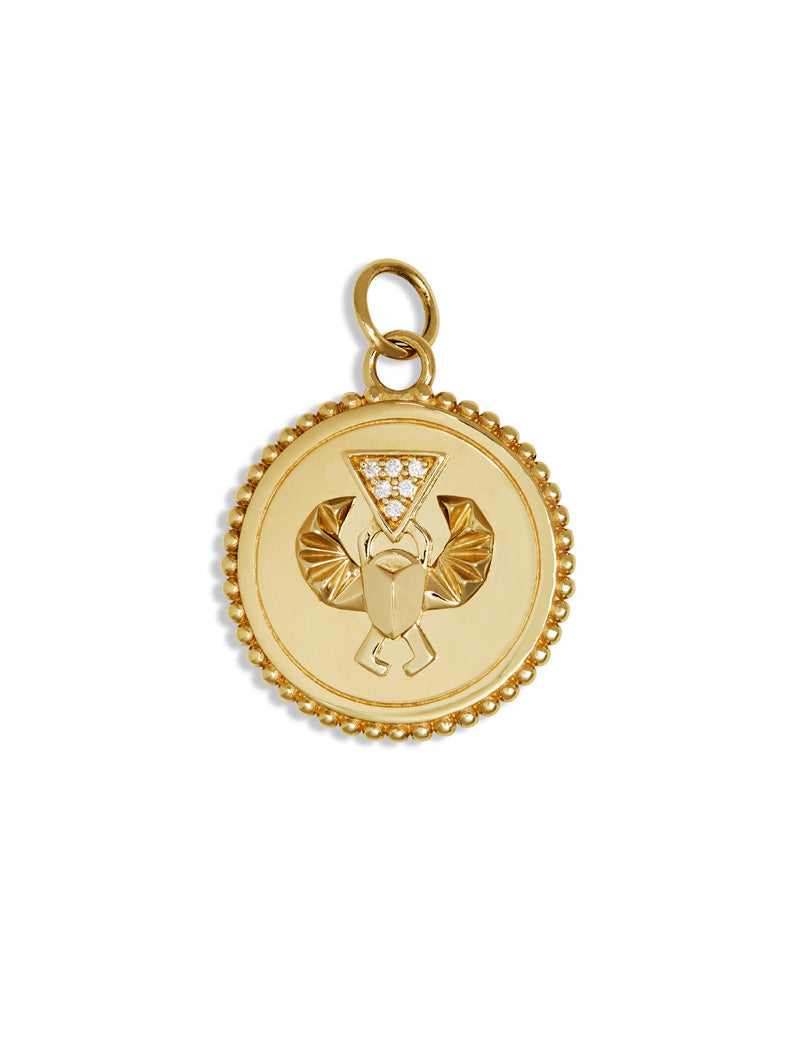 Medium Protection Yellow Gold Medallion