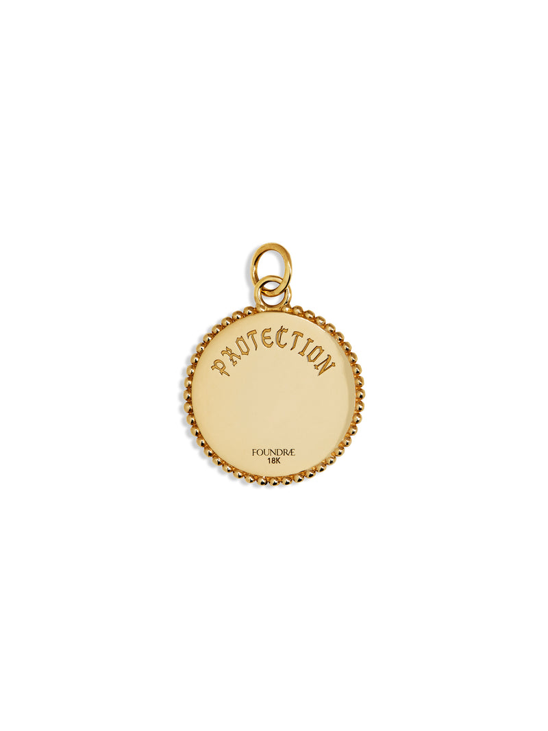 Medium Protection Yellow Gold Medallion