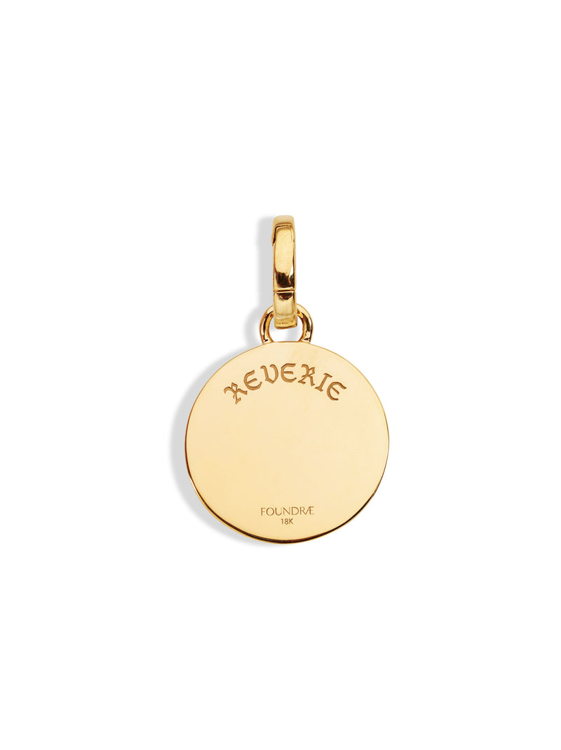Reverie Petite Ceramic Medallion with Oval Push Gate