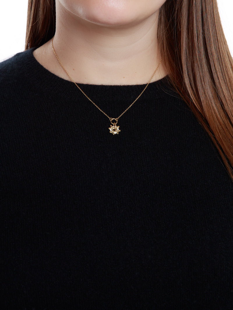 Never Ending True Love Fine Layer Yellow Gold Necklace