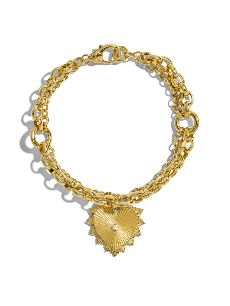 True Love Heavy Mixed Belcher Bracelet