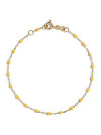 Classic Gigi Lemon Resin Yellow Gold Bracelet