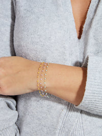 Classic Gigi Lemon Resin Yellow Gold Bracelet