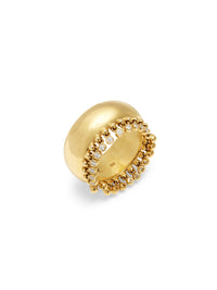 Diamond Tennessee Yellow Gold Ring