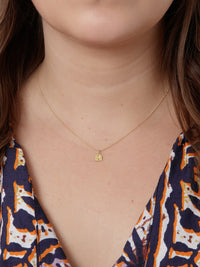 Joy Teeny Tiny Yellow Gold Necklace