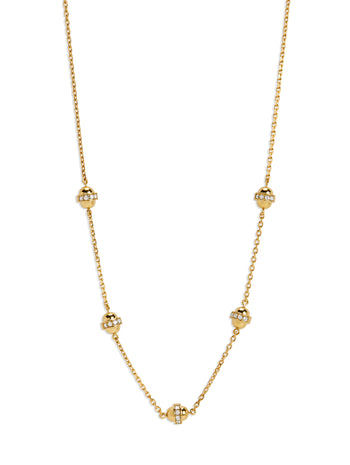 The 5 Atom Yellow Gold Necklace