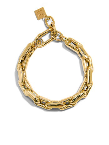 Lauren Small Link Yellow Gold Bracelet