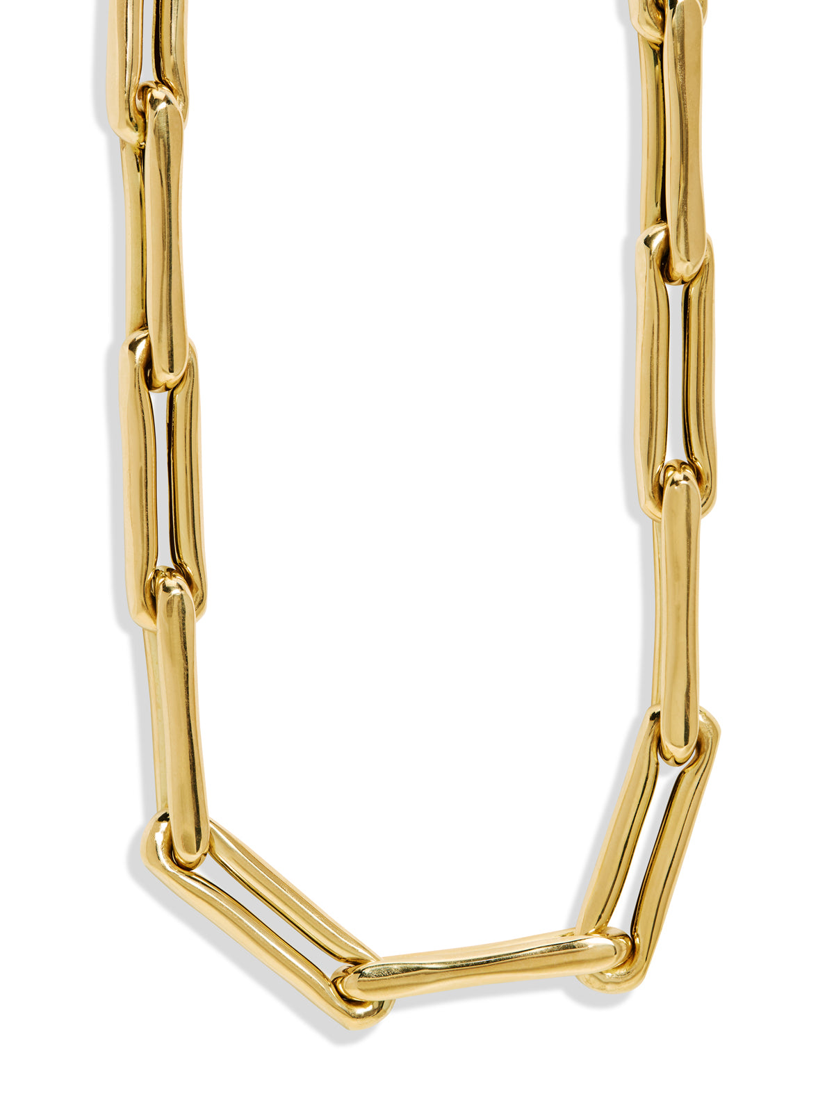 Lauren XL Link Chain Yellow Gold Necklace