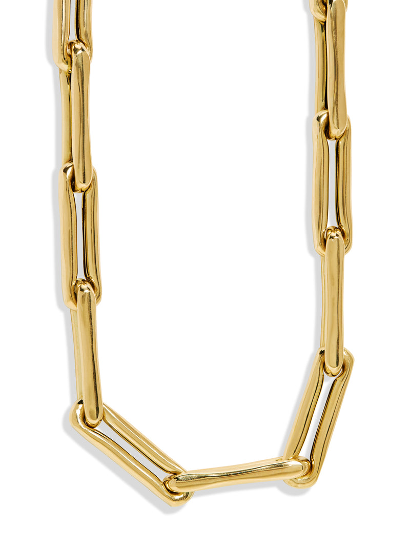 LR3 XL Link Chain Yellow Gold Necklace