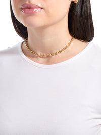 Lee Cable Chain Yellow Gold Necklace