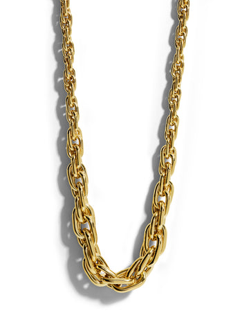 Ephrusi Small Links Yellow Gold Necklace