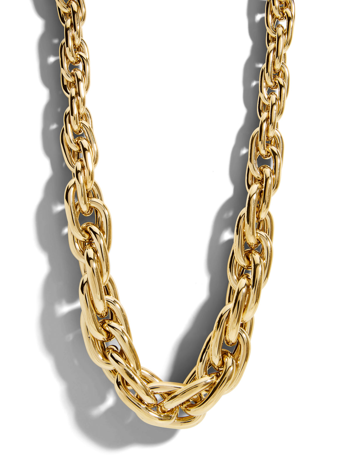 Ephrusi Medium Links Yellow Gold Necklace