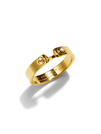 Monday Morning Mood Yellow Gold Ring