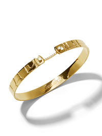 Limited Edition Croco Yellow Gold Bangle