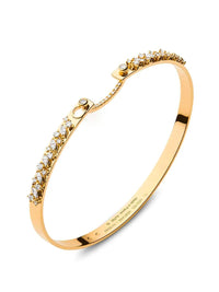 16cm Under the Stars Mood Yellow Gold Bangle