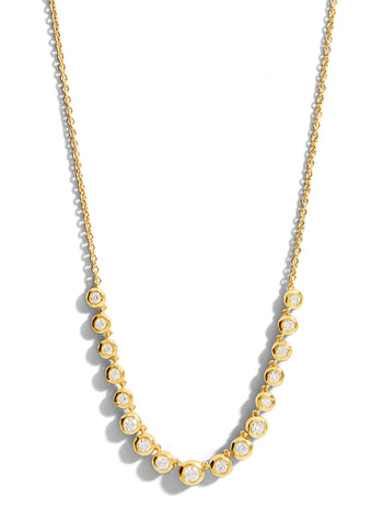 Demi American Riviera Yellow Gold Necklace