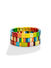 Rainbow Brite Set of 3 Bracelets
