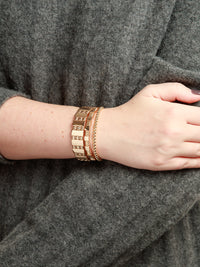 Golden Rule Set of 3 Bracelets