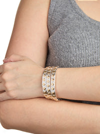 The Stud Set of 3 Bracelets