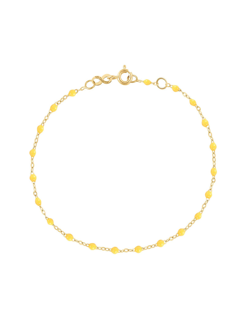 Classic Gigi Lemon Resin Yellow Gold Bracelet
