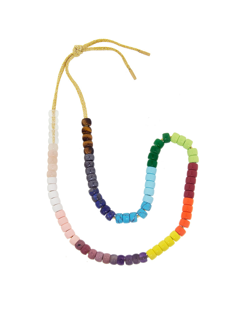 FORTE Beads Rainbow Sun Yellow Gold Necklace Kit