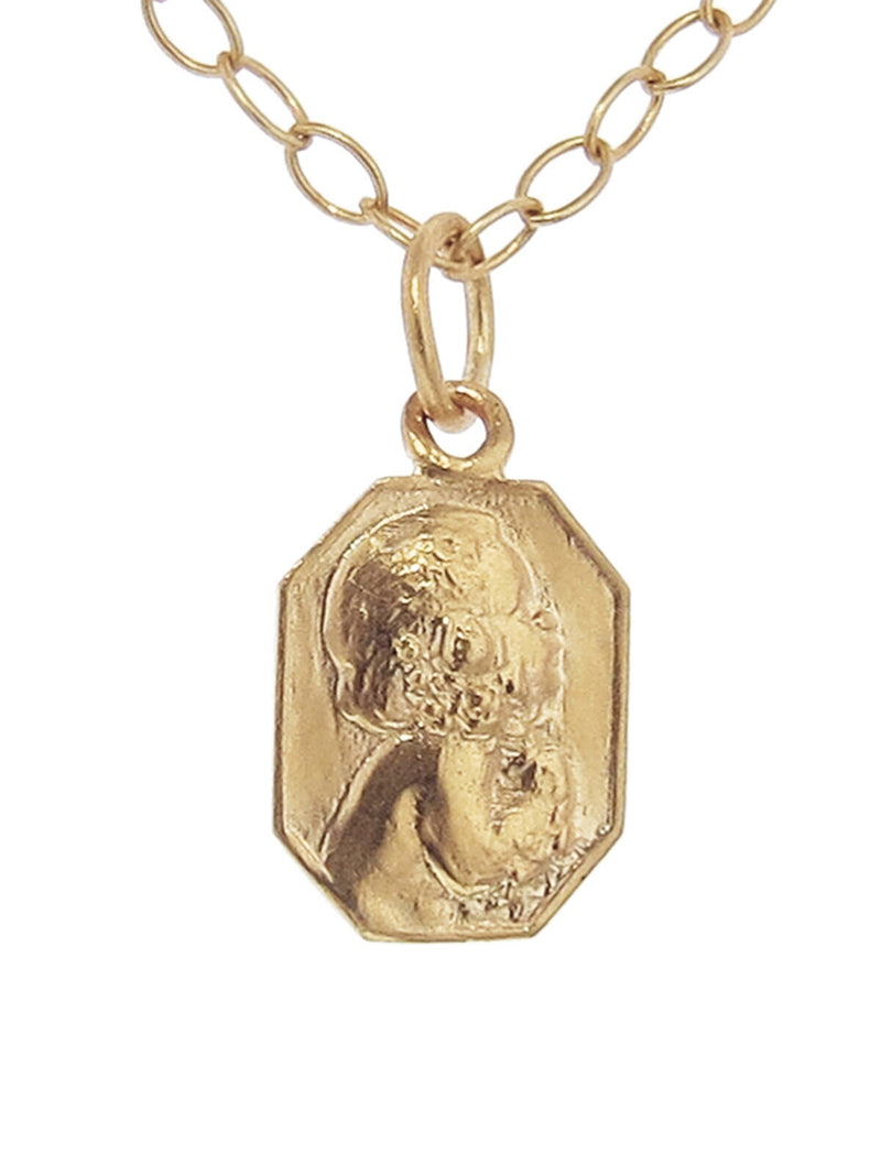 Classic Child Charm - Custom Engraved - Rose Gold