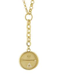 Medium Dream Medallion On Belcher Necklace