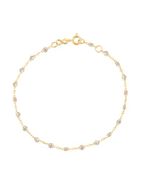 Classic Gigi Sparkle Resin Yellow Gold Bracelet