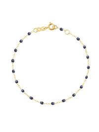 Classic Gigi Midnight Resin Yellow Gold Bracelet